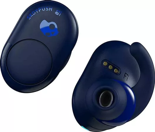 Skullcandy Push In-ear Bluetooth Handsfree Ακουστικά με Αντοχή στον Ιδρώτα & Θήκη Φόρτισης Μπλε