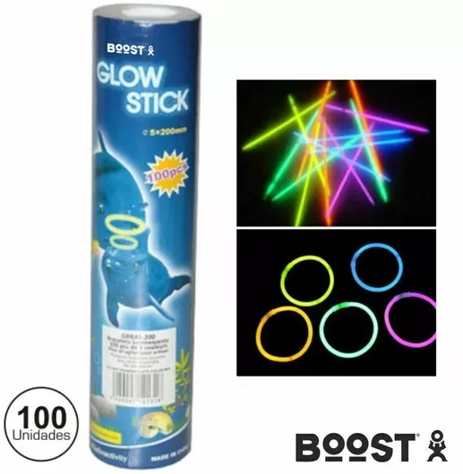 Glow Sticks Bracelets Σετ 100τμχ 200mm