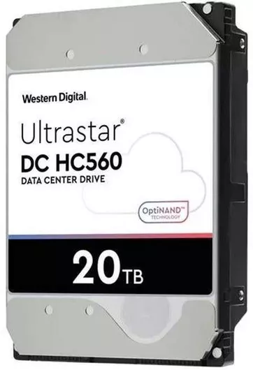 HDD Σκληρός Δίσκος Western Digital Ultrastar DC HC560 SE 20TB 3.5" SAS 3.0 7200rpm με 512MB Cache για NAS/Server