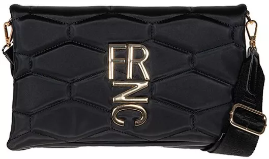 Γυναικεία Τσάντα Καπιτονέ Χιαστί FRNC 4902 Μαύρο