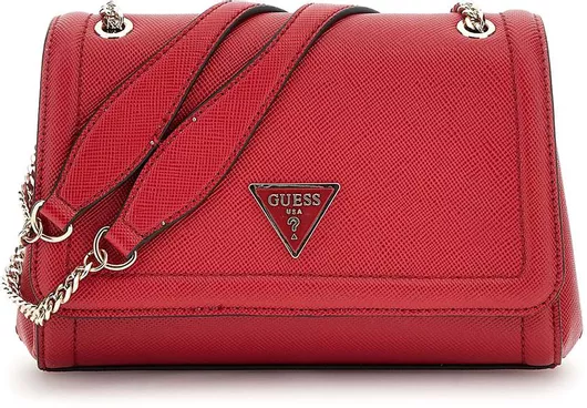 Γυναικεία Τσάντα Ώμου Guess από Δερματίνη Κόκκινο