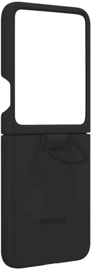 Θήκη Κινητού Back Cover για Samsung Galaxy Z Flip 5 Σιλικόνη Μαύρο