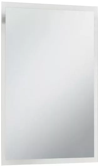 Καθρέπτης Μπάνιου vidaXL LED Ορθογώνιος 60x80cm Ασημί