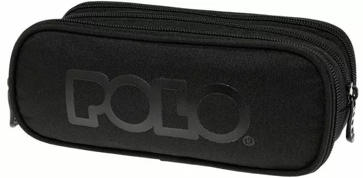 Κασετίνα Polo 937005 με 3 Θήκες Μαύρο