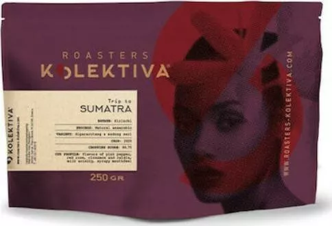 Καφές Espresso Roasters Kolektiva Caffe σε Κόκκους Trip to Sumatra 250gr