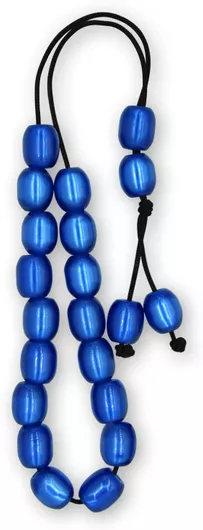 Κομπολόι Chxaos Ρητίνης 26cm Μπλε