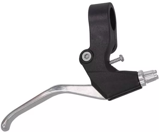 Μανέτες Ποδηλάτου Full Alloy Φρένων Αλουμινίου για V-Brake Σετ 2τμχ Μαύρο/Ασημί