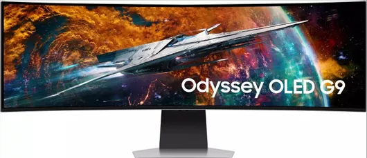 Samsung Odyssey G9 49CG954SU Ultrawide OLED HDR Curved Gaming Monitor/Smart Monitor 49" 5120x1440 240Hz με Χρόνο Απόκρισης 0.03ms GTG