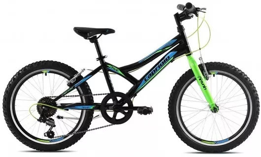 Παιδικό Ποδήλατο Capriolo 20" Πόλης με Ταχύτητες Μαύρο