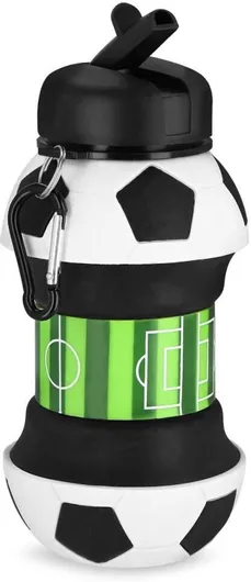 Spokey Παιδικό Παγούρι Ποδόσφαιρο Σιλικόνης 500ml