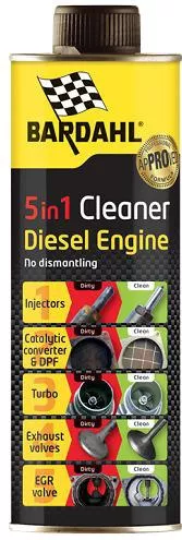 Πρόσθετο Πετρελαίου Bardahl Diesel 5 In 1 Cleaner 500ml