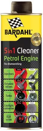 Πρόσθετο Πετρελαίου Bardahl Petrol 5 In 1 Cleaner 500ml
