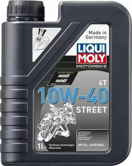 Λάδι Μοτοσυκλέτας Liqui Moly Motorbike 4T για Τετράχρονους Κινητήρες 10W-40 1lt