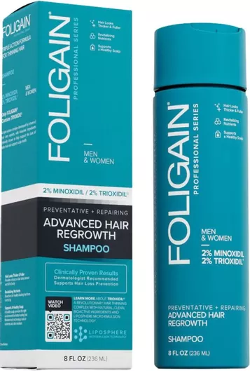 Σαμπουάν Foligain Advanced Hair Regrowth Minoxidil 2% για Τριχόπτωση 236ml