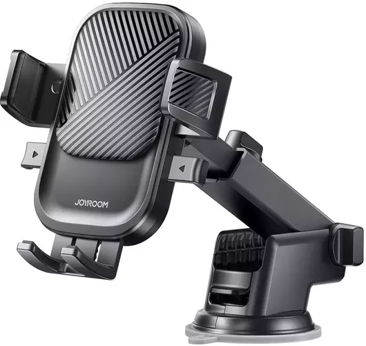 Βάση Κινητού Αυτοκινήτου Joyroom με Ρυθμιζόμενα Άγκιστρα Μαύρο