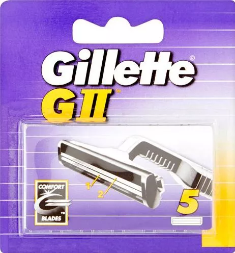 Gillette Gii Ανταλλακτικές Κεφαλές με 2 Λεπίδες 5τμχ