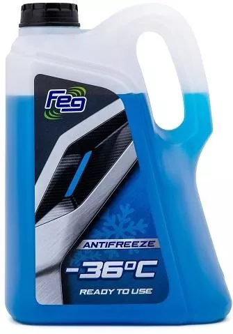 Αντιψυκτικό Παραφλού Ψυγείου Μοτοσυκλέτας Feg 4lt Μπλε