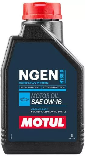 Λάδι Αυτοκινήτου Motul NGen Hybrid Συνθετικό 0W-16 1lt