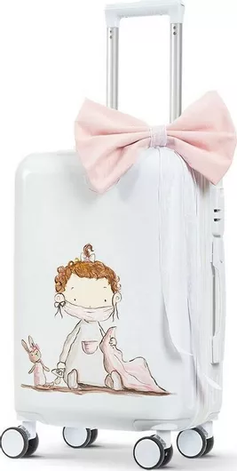 Βαπτιστική Βαλίτσα Παρίσης Baby Girl 35x21x49cm