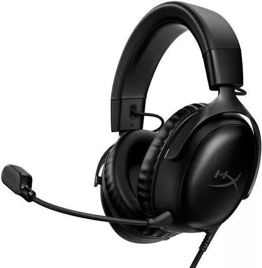 HyperX Cloud III Over Ear Gaming Headset με σύνδεση 3.5mm/USB