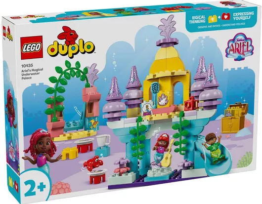 Lego Duplo: Disney Ariels Magical Underwater Palace για 2+ Ετών #10435