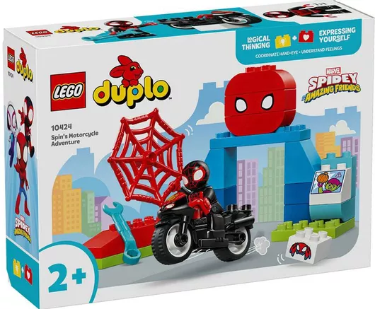 Lego Duplo: Disney Spins Motorcycle Adventure για 2+ Ετών #10424