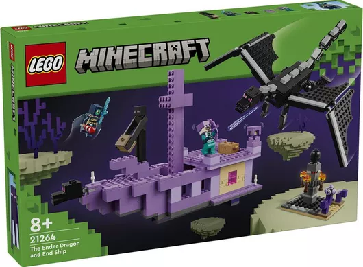 Lego Minecraft:The Ender Dragon and the Endship για 8+ Ετών #21264
