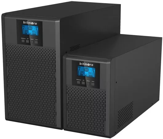 UPS Bitmore U2000 G2 On-Line 2000VA 1800W με 2 Schuko Πρίζες