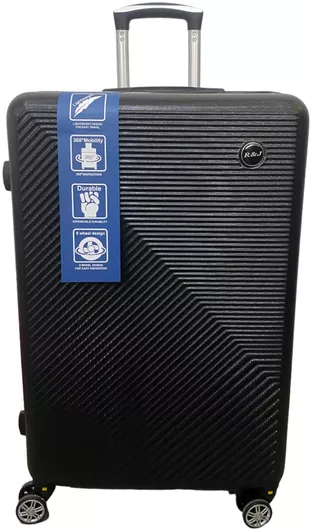 Βαλίτσα Ταξιδιού Felbags FL-607 Σκληρή Μεγάλη 75x50x30cm Μαύρο