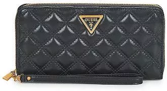 Γυναικείο Πορτοφόλι Guess Κλασικό από Δερματίνη Μαύρο