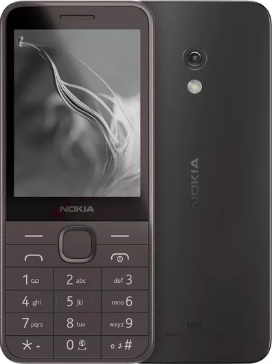 Κινητό Απλής Χρήσης Nokia 235 4G 2024 Dual SIM με Κουμπιά & Αγγλικό Μενού Μαύρο
