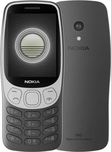 Κινητό Απλής Χρήσης Nokia 3210 Dual SIM Κινητό με Κουμπιά Grunge Black