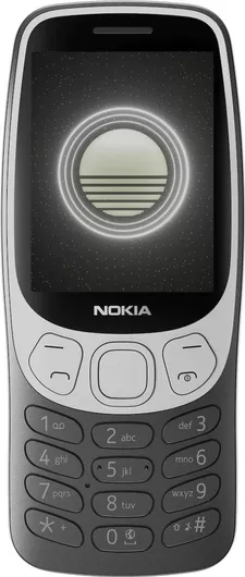 Κινητό Απλής Χρήσης Nokia 3210 Dual SIM Κινητό με Κουμπιά Grunge Black