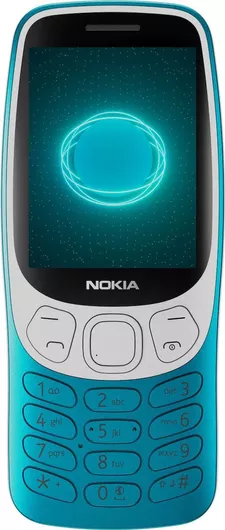 Κινητό Απλής Χρήσης Nokia 3210 Dual SIM Κινητό με Κουμπιά Scuba Blue