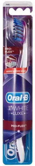 Οδοντόβουρτσα Απλή Oral-B 3D White Pro-Flex Luxe