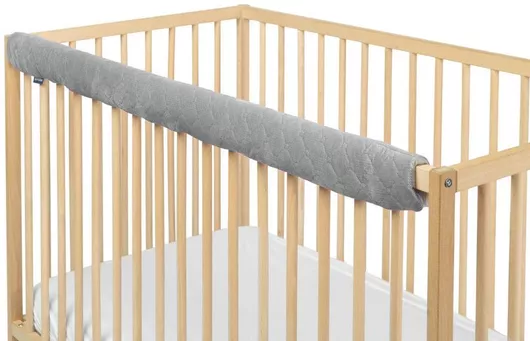 Sensillo Προστατευτικό Κάγκελο Κρεβατιών από Ύφασμα Γκρι 116cm