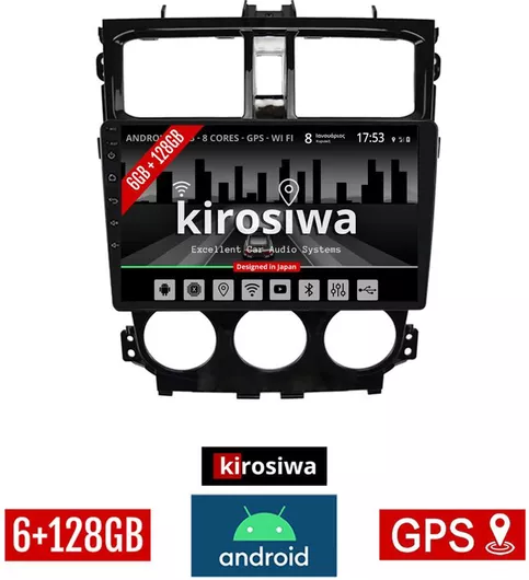 KIROSIWA 6+128GB MITSUBISHI COLT  Android οθόνη αυτοκίνητου 6GB με GPS WI-FI 