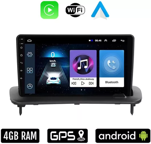 VOLVO S40  Android οθόνη αυτοκίνητου 4GB με Ελληνικό GPS WI-FI Apple Carplay Android Auto 