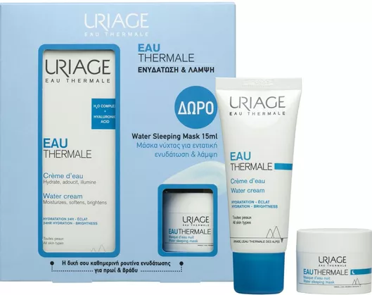 Σετ Περιποίησης Uriage Promo Water Cream 40ml & Water Sleeping Mask 15ml