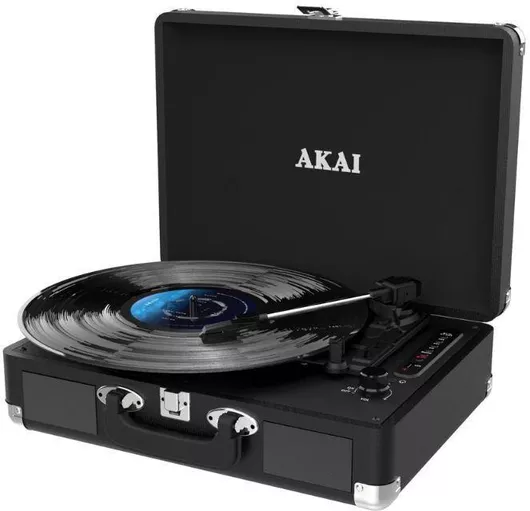 Πικάπ Akai ATT-18BT 110584-0044 Βαλιτσάκι με Ενσωματωμένα Ηχεία Μαύρο