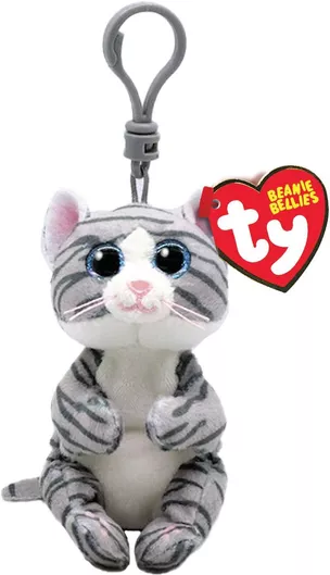 Κλιπ TY Beanie Bellies Mitzi Γατούλα Γκρι 8.5cm