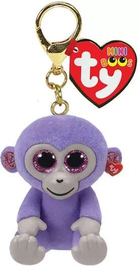 Κλιπ TY Mini Grapes Μαϊμουδάκι Μοβ