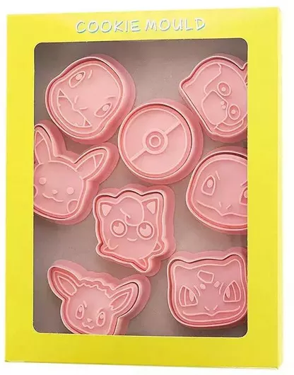 Κουπ Πατ Ψωμιού Σετ 8τμχ Pokemon