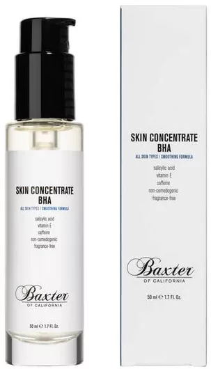 Serum Προσώπου Baxter Of California Skin Concentrate BHA Καταπραϋντικό & Αντιγηραντικό με Υαλουρονικό Οξύ για Πανάδες & Ακμή 50ml