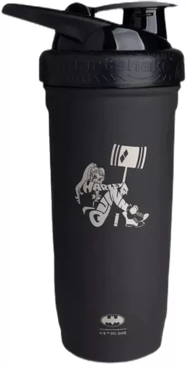 Shaker Πρωτεΐνης SmartShake 49994 Inox 900ml Μαύρο