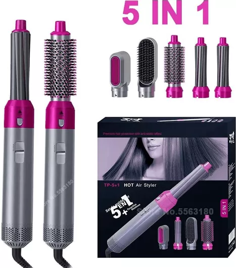 Κεραμική Ηλεκτρική Βούρτσα με Αέρα για Ίσιωμα