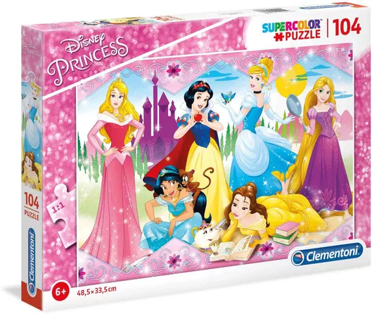 Παζλ 2D Clementoni Princess για 6+ Ετών 104 Κομμάτια