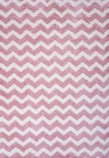 Παιδικό Χαλί Colore Colori Cocoon Ζικ Ζακ 190x130cm Ροζ