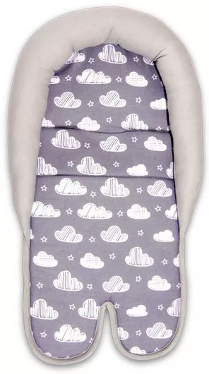 Στρώμα Καροτσιού Lorelli Clouds 28x1x52cm Γκρι