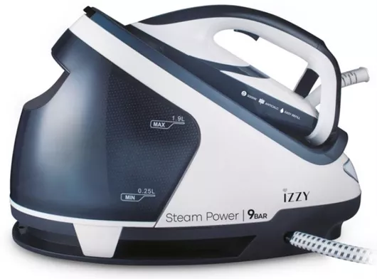 Σύστημα Σιδερώματος Izzy Steam Power IZ-1110 3000W 1.9lt Μπλε